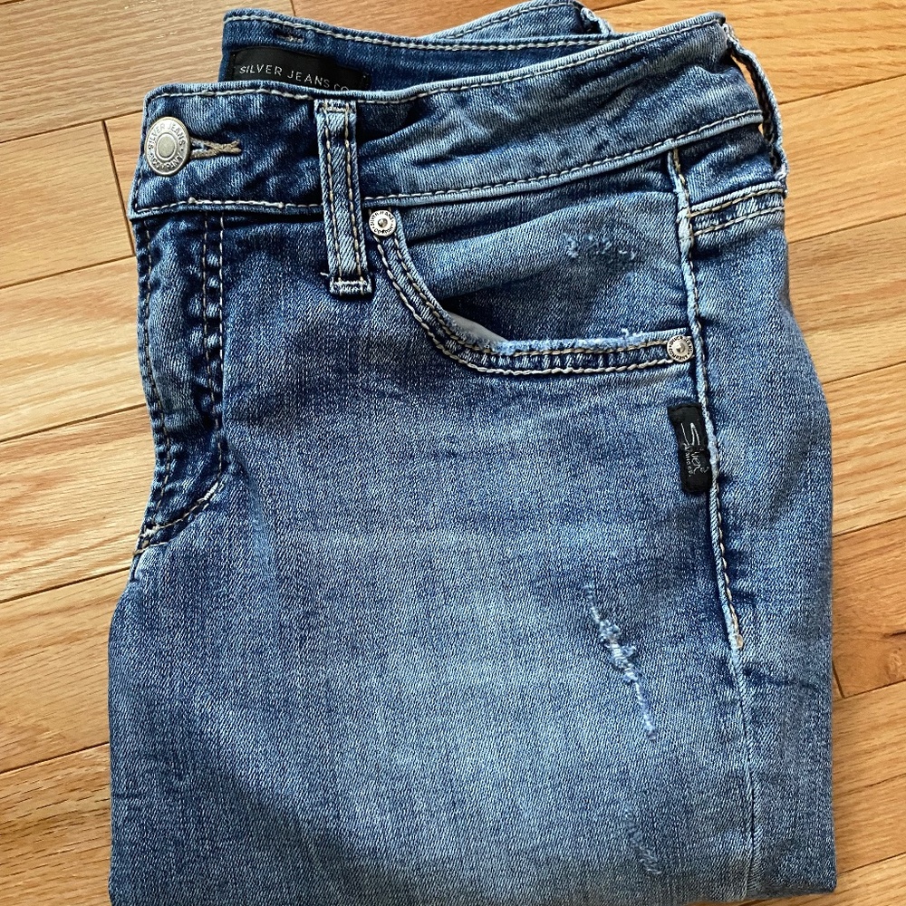 Silver Jeans Britt Capri